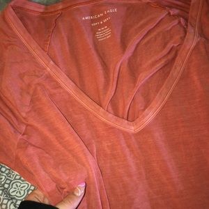 Salmon colored American Eagle soft & sexy